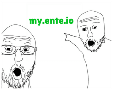 CNAME record pointing to my.ente.io