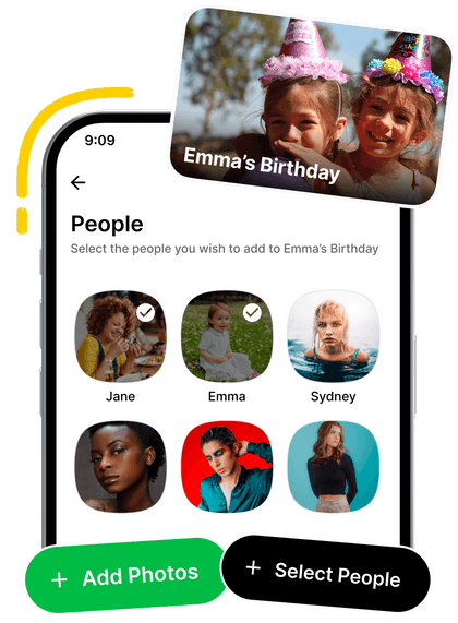 Smart albums on Ente Photos