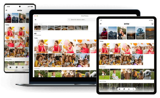 Ente Photos, everywhere